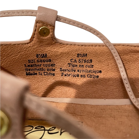 Halogen “Owen” Ghillie nude lace up flats - Picture 8 of 9